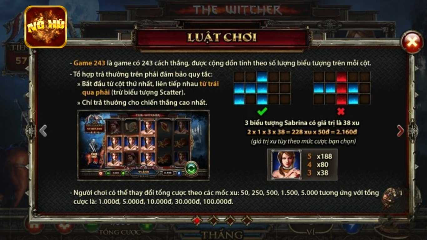 Luật chơi cơ bản the Witcher Luật chơi cơ bản the Witcher