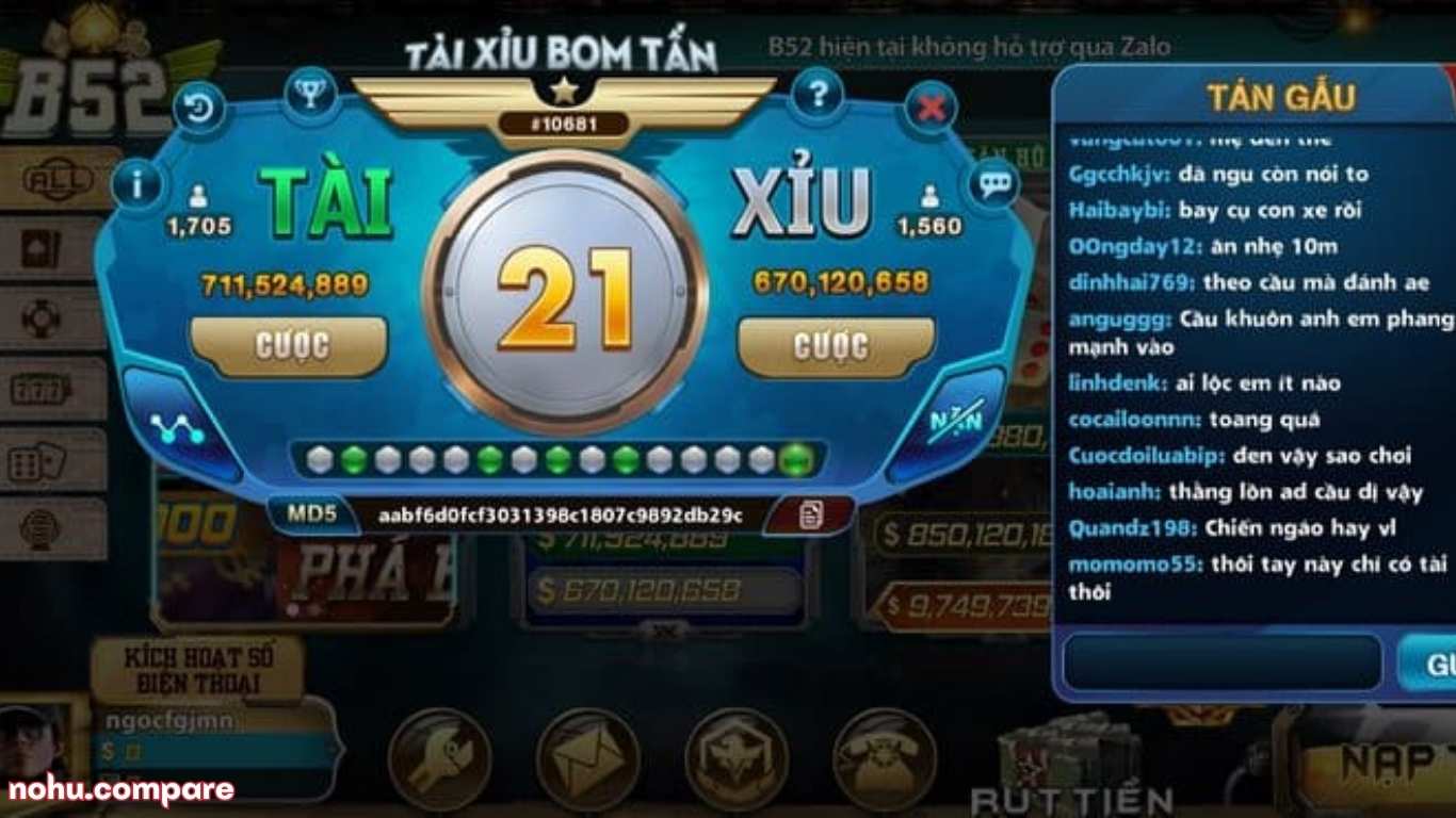 Luật cá cược Tài Xỉu tại B52 Club Luật cá cược Tài Xỉu tại B52 Club